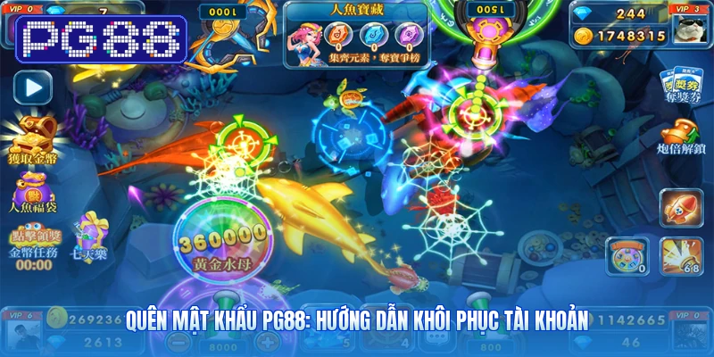 Quên Mật Khẩu PG88: Hướng Dẫn Khôi Phục Tài Khoản